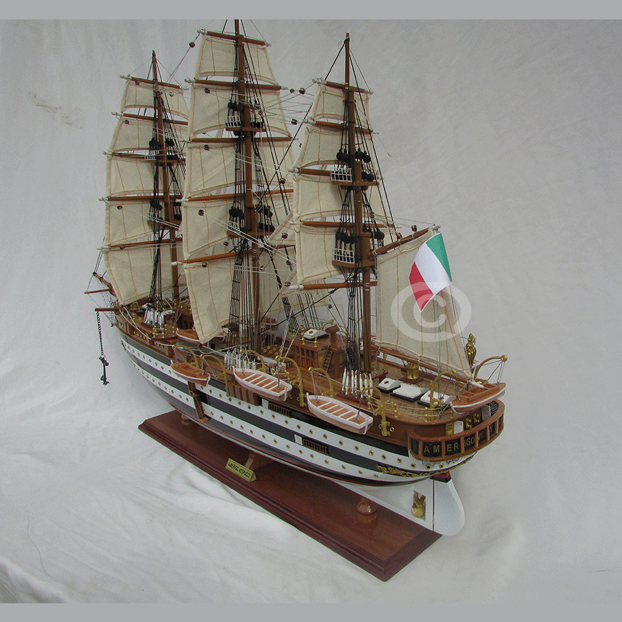 Tall Ship Amerigo Vespucci Model