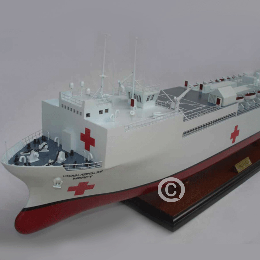 Usns Mercy Warship Model