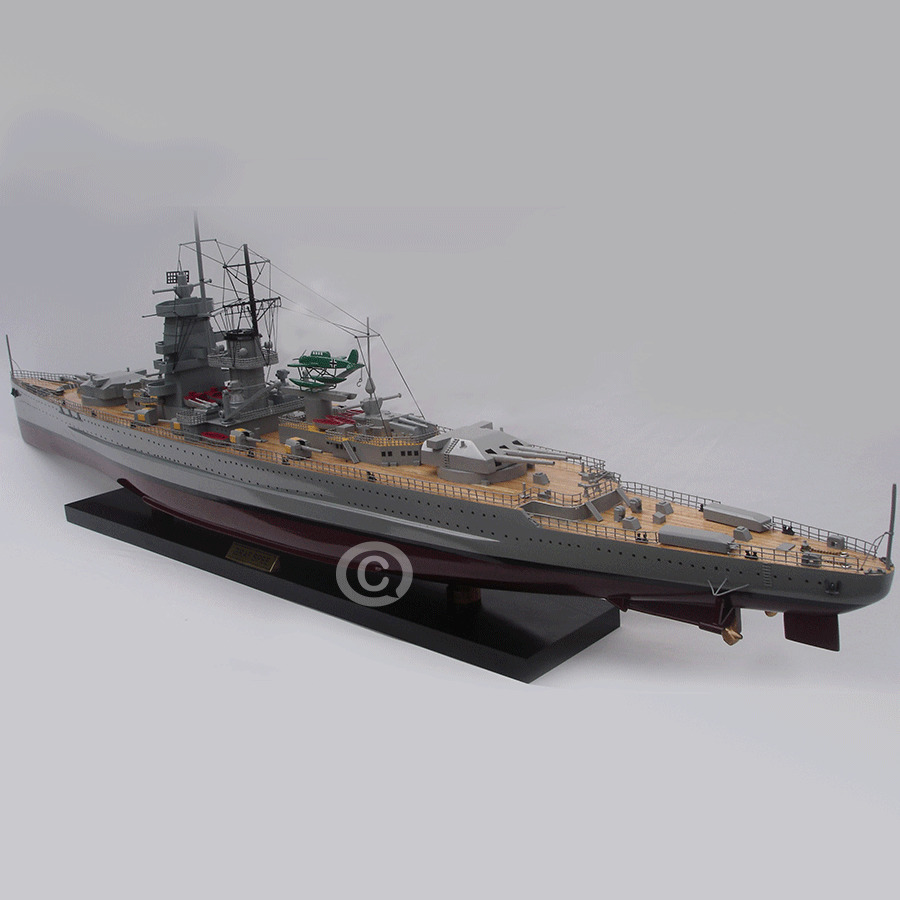 Graf Spee Warship Model
