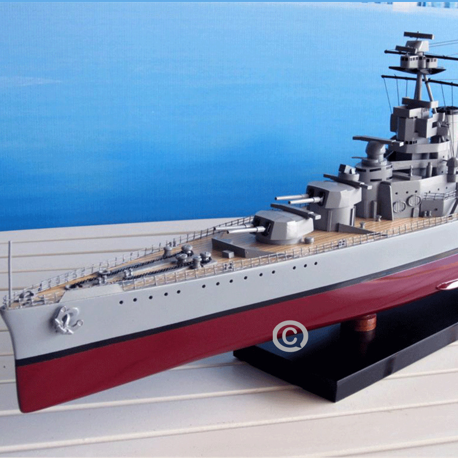 Hms Hood Warship Model