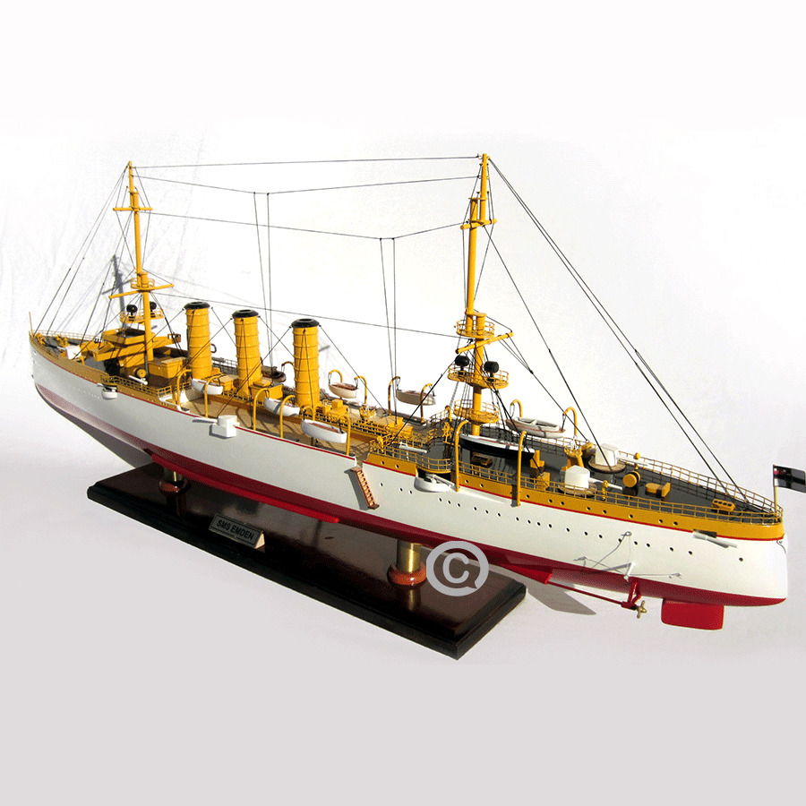 Sms Emden Warship Model