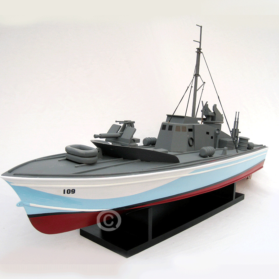 Torpedo Warship Model