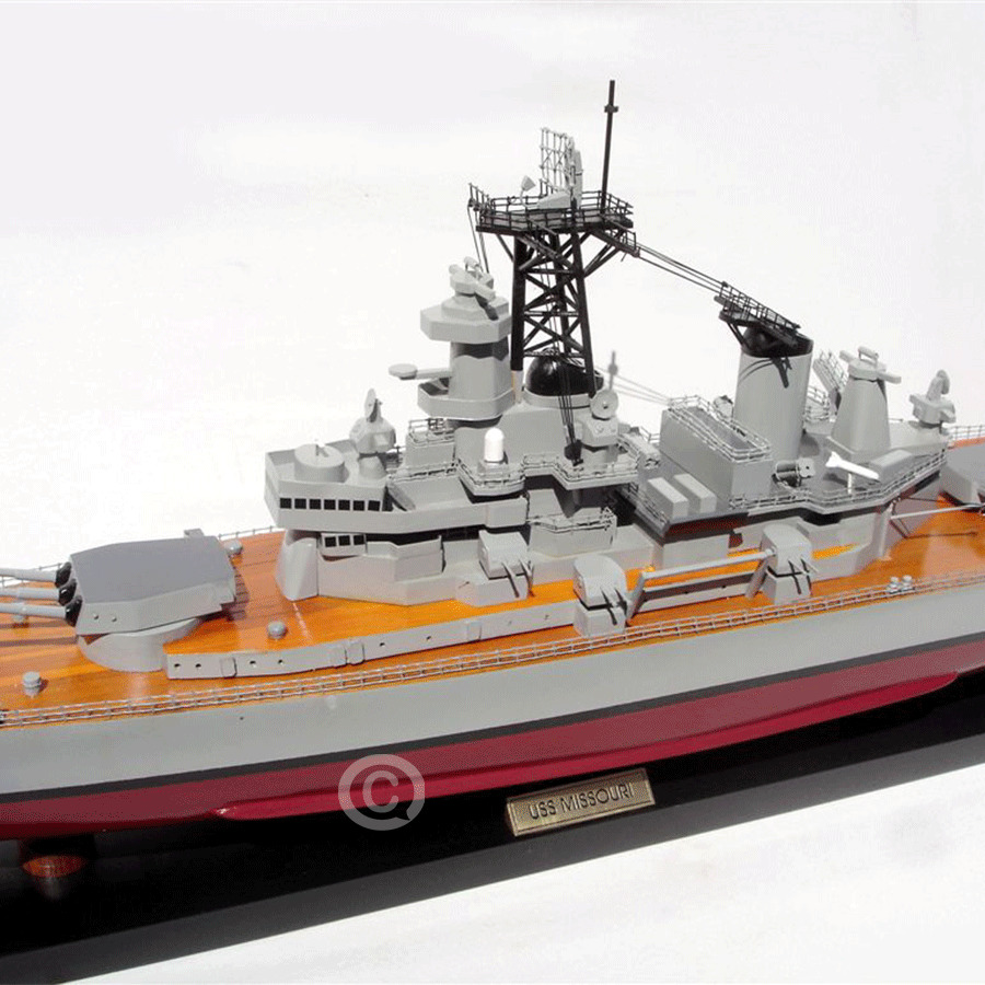 Uss MissouriUSS (Bb-63) Warship Model