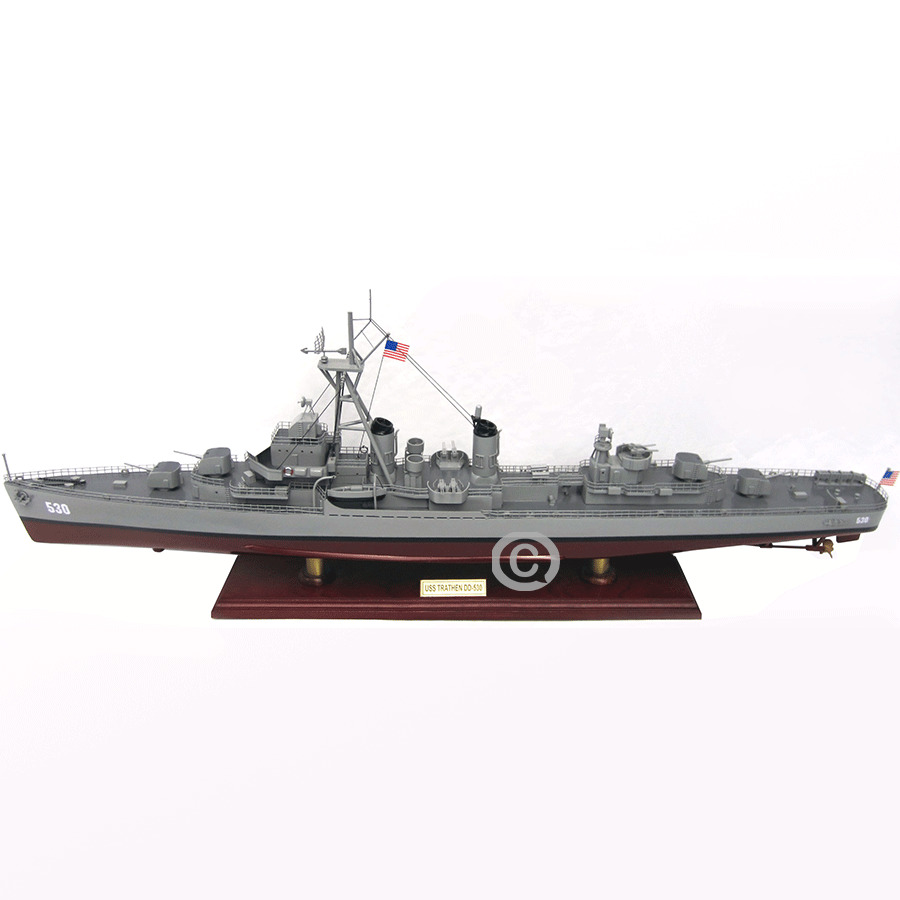 Mô hình thuyền chiến USS Trathen DD-530