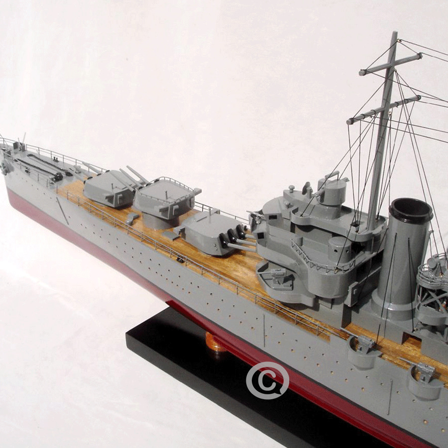 Uss Phoenix (Cl-46) Warship Model Lenght 100 9 Uss Phoenix (Cl-46) Warship Model