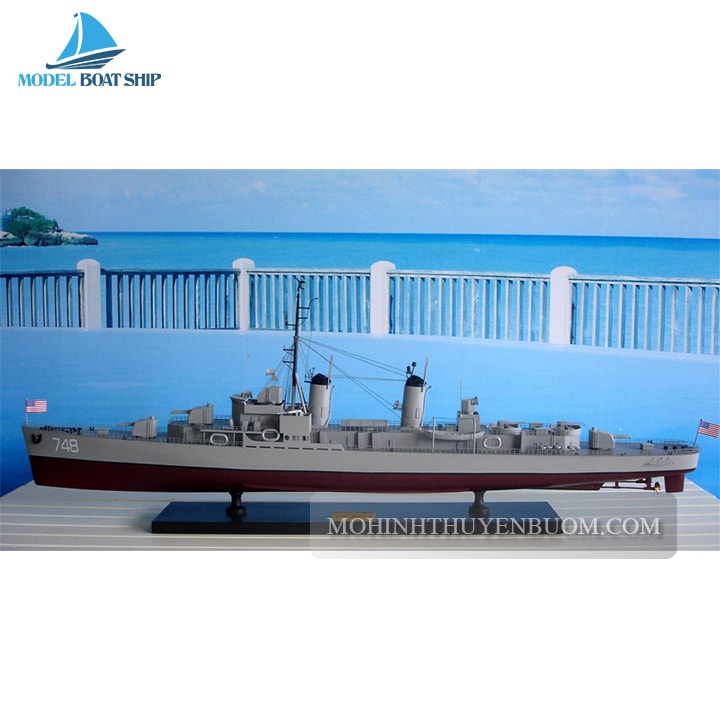 USS Harry E. Hubbard Warship Model