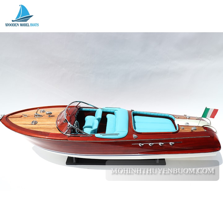 Classic Speed Boats Riva Aquarama Blue