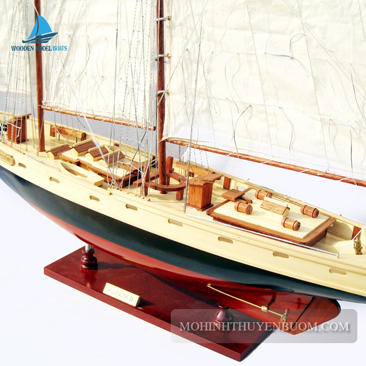 Sailing Boats Bluenose II Painted