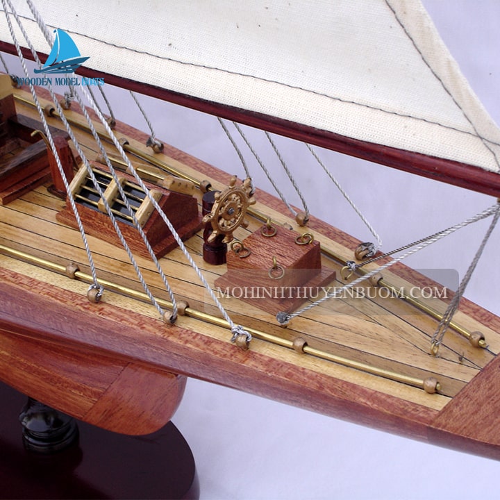 Sailing Boat Endeavour Wood Model 23 Sailing Boats Endeavour Wood