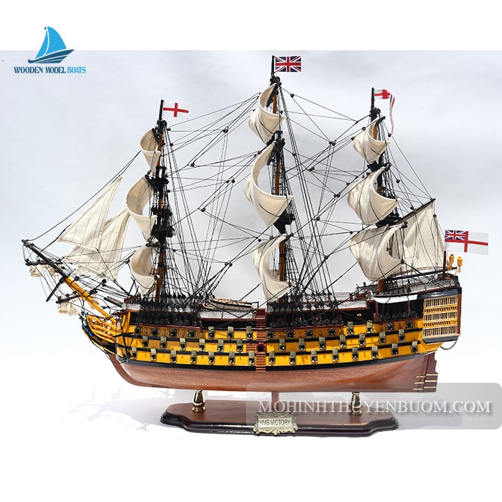 Tall Ship Hms Victory Painted