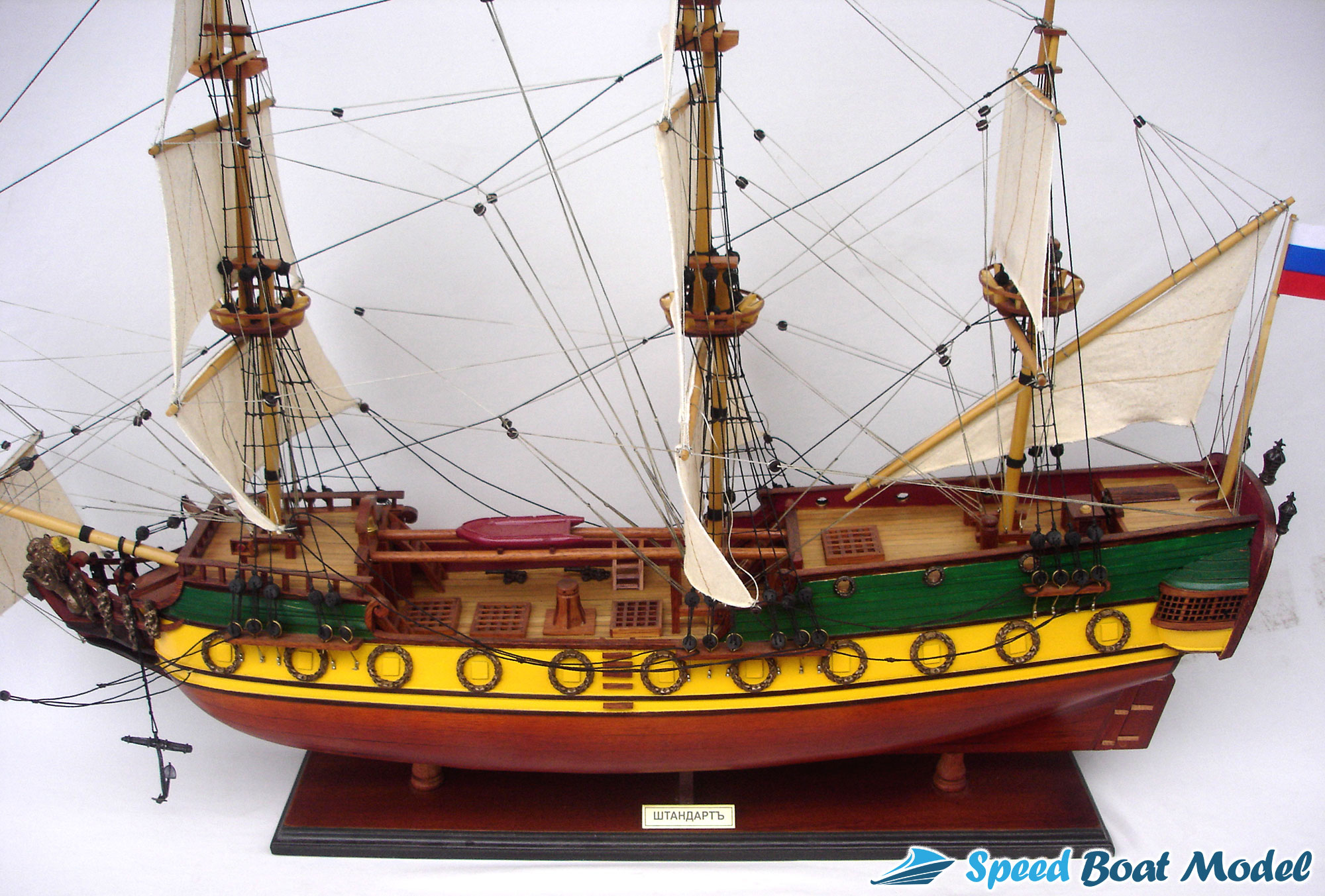 Russian Frigate Shtandart Model