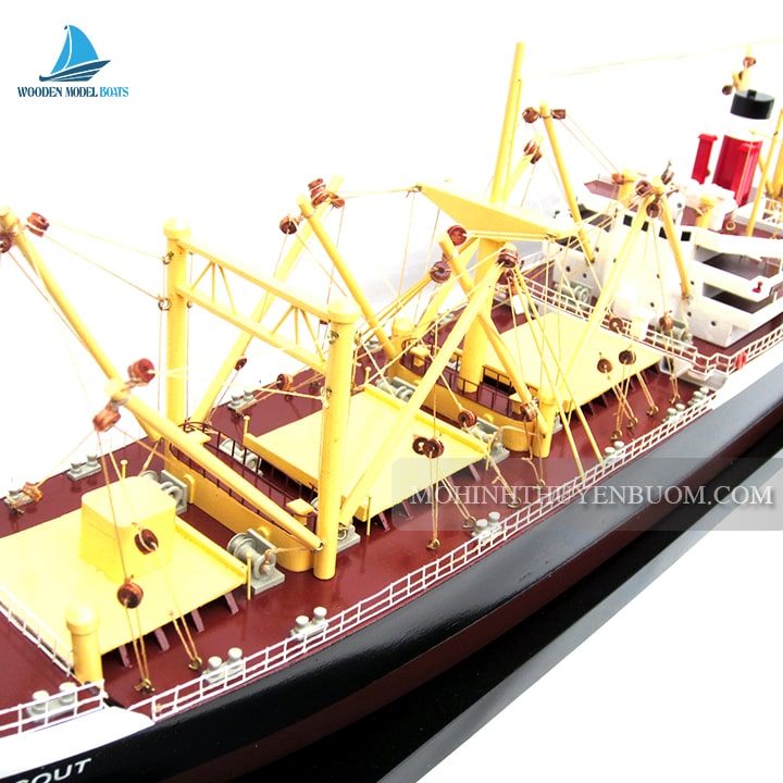 Commercial Ship Ss Amercan Scout C2 Waterline Model