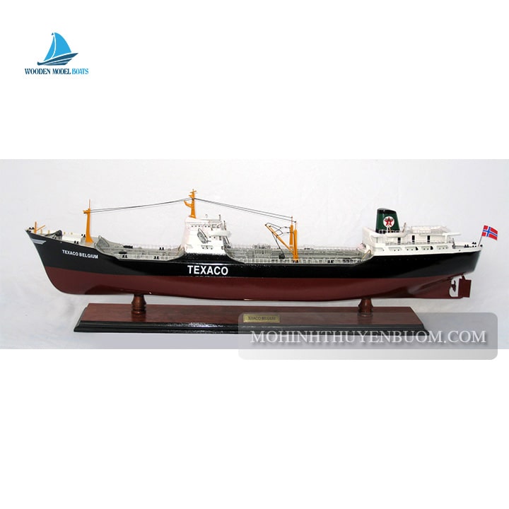 Commercial Ship Texaco Belgium Model Lenght 80 2 Commercial Ship Texaco Belgium