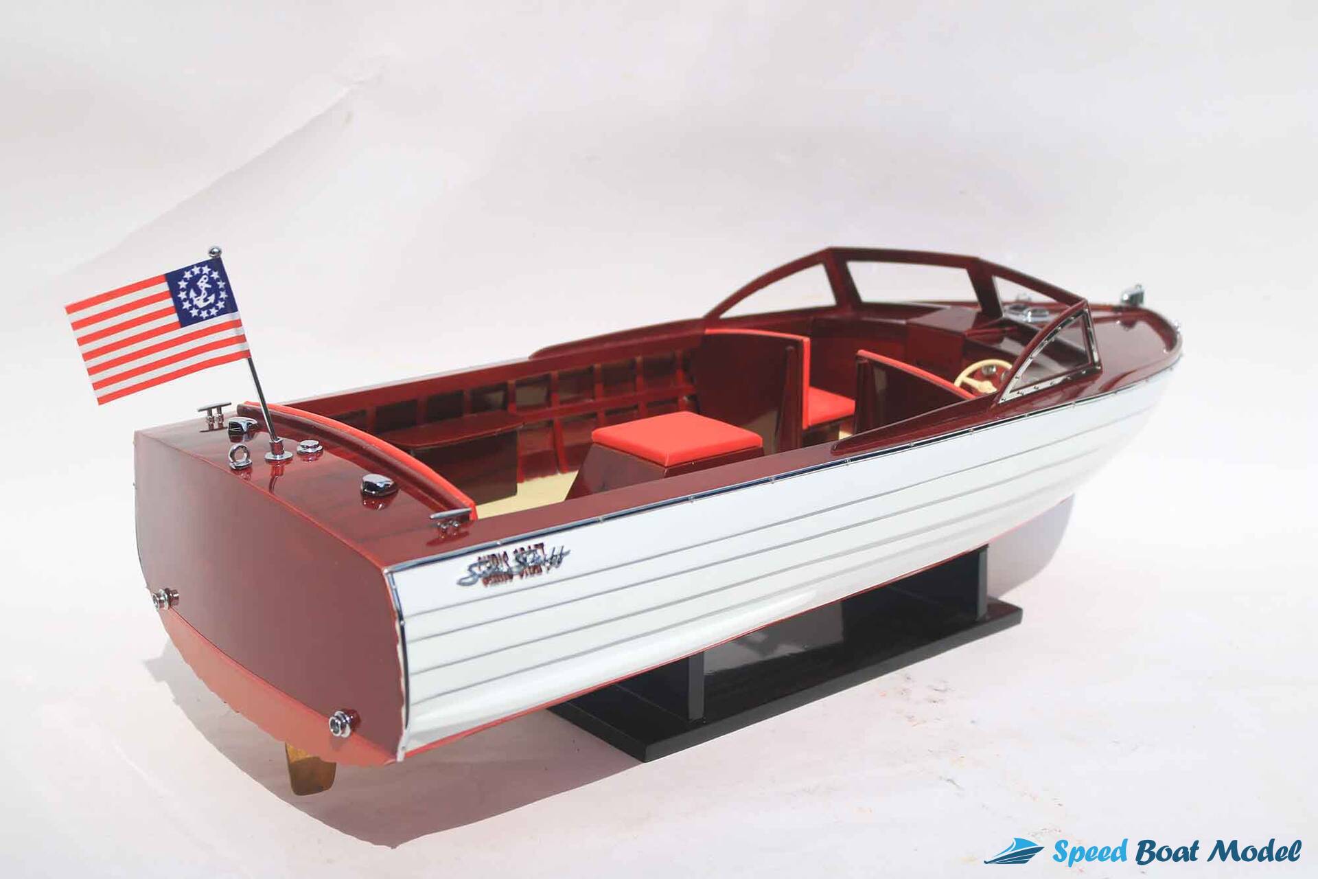 Chris Craft Sea Skiff Speed Boat Model (2) Speed Boad Model