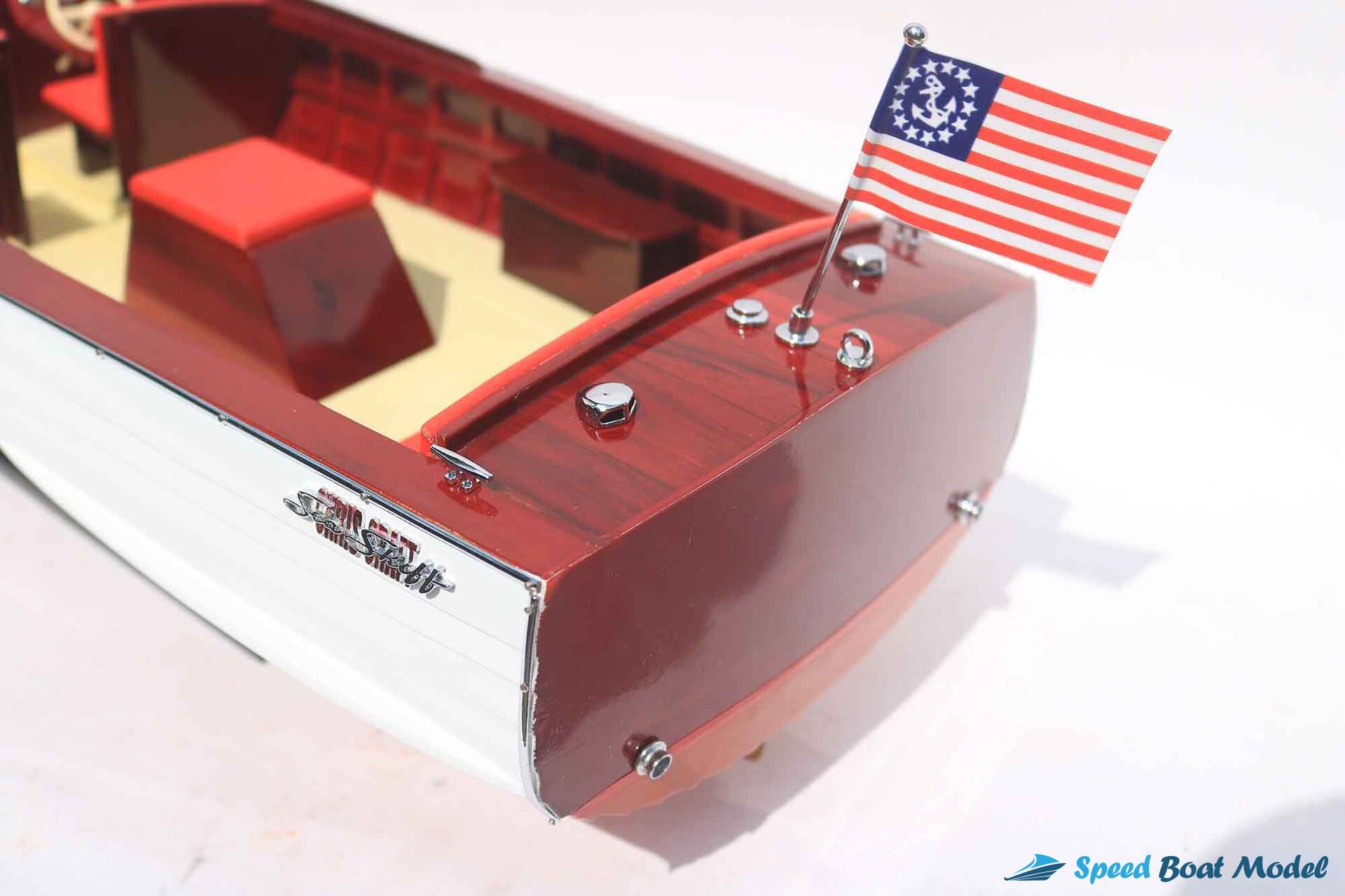 Chris Craft Sea Skiff Speed Boat Model (4) Speed Boad Model