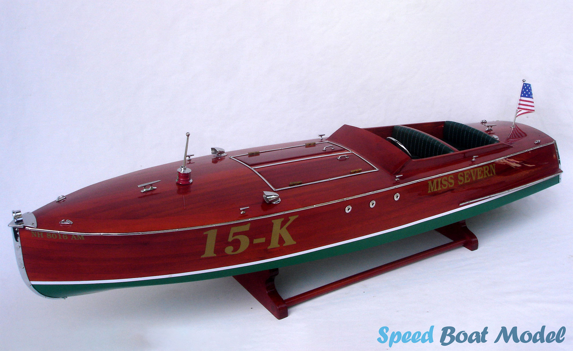 Miss Severn Speed Boat Model 31.5 - Wooden Boat Model