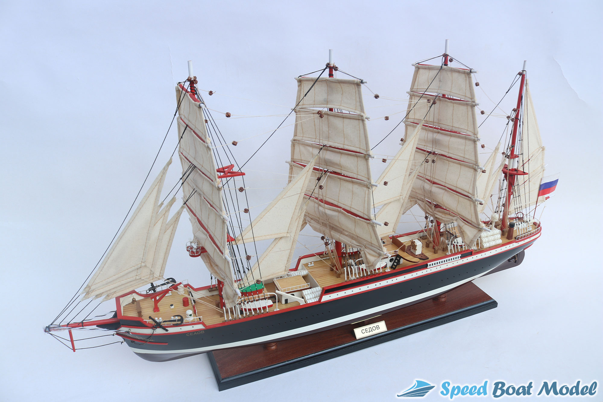 Sedov Sailing Vessel Model