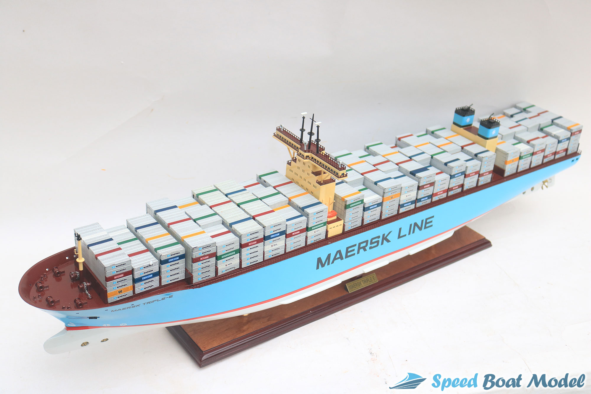 Maersk Triple E Container Ship Model