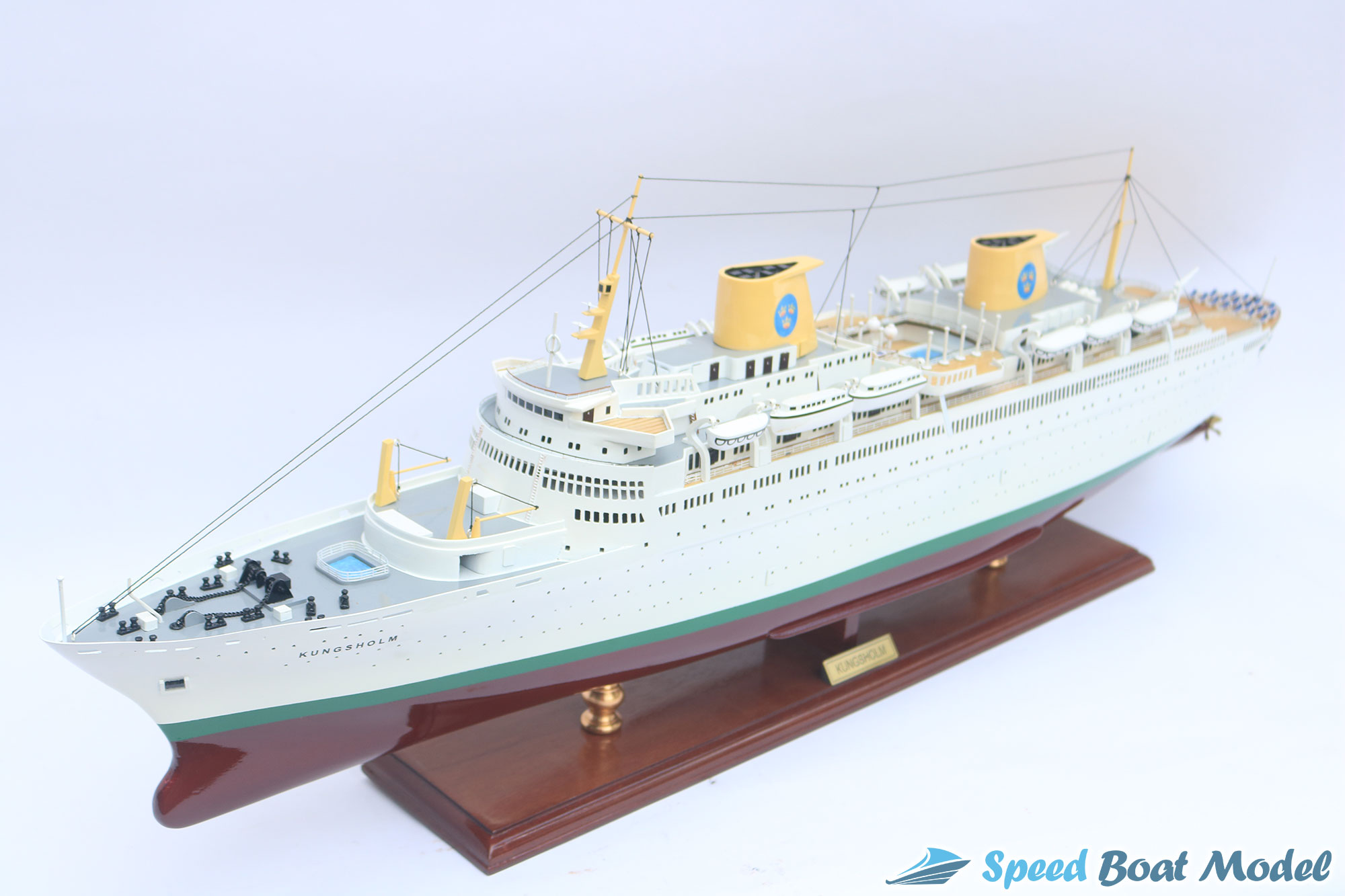 Kungsholm Cruise Ship Model