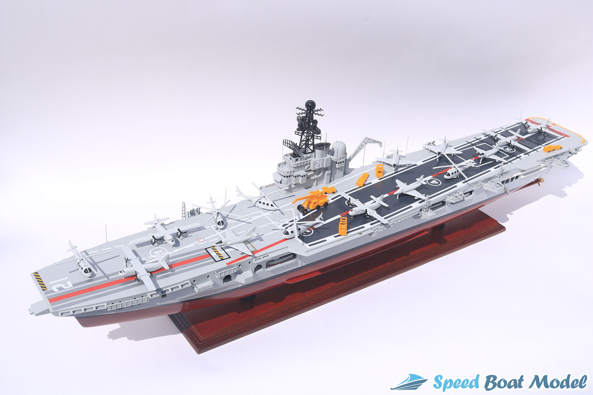 Hmas Melbourne R21 Aircraft Carrier Model