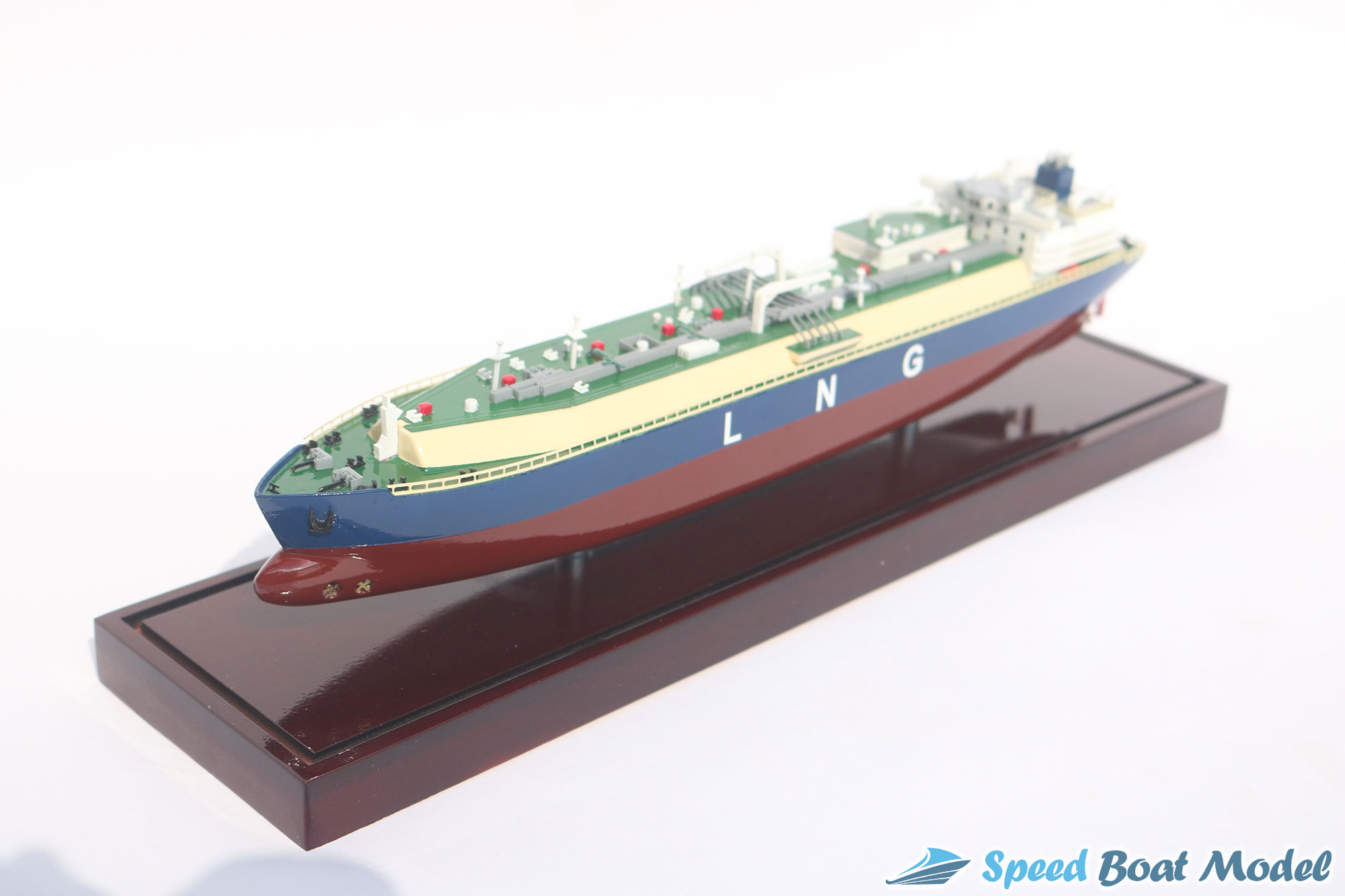 LNG Tanker Commercial Ship Model 12