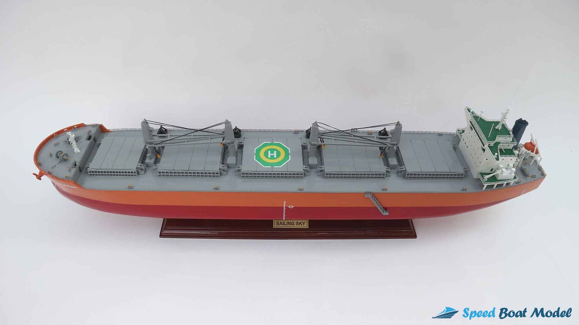 Sailing Sky Commercial Ship Model (6) Speed Boad Model