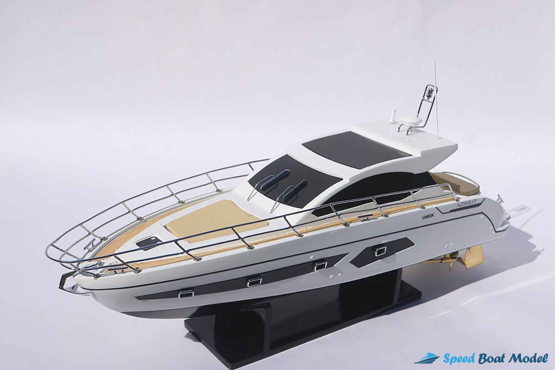 Azimut 43 Modern Yacht Model (2) Speed Boad Model